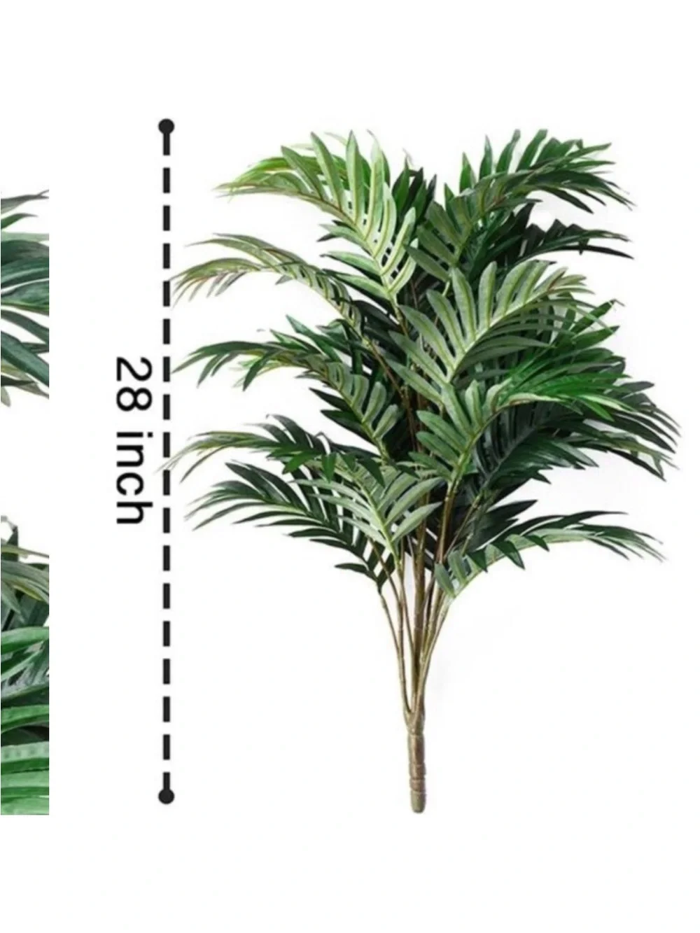 Artificial Palm Plants Leaves Faux Fake Tropical Large Palm Tree Imitation Leaf